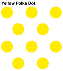 Yellow Polka Dot